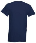 Tricou T-shirt bumbac albastru navy KP285